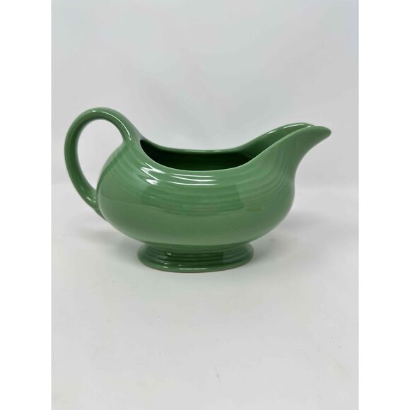 Fiesta Dining Fiesta Fiestaware Sauce Boat Gravy Meadow Green Homer